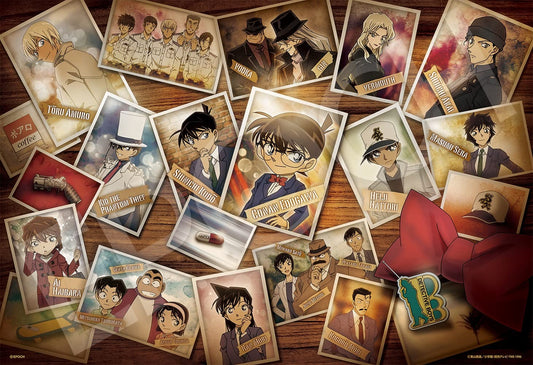 EPOCH 31-528 Jigsaw Puzzle Table Evidence Photos Detective Conan Case Closed 1053 S-Pieces