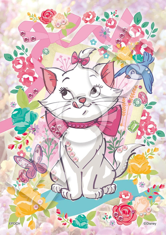 EPOCH 72-031 Jigsaw Puzzle Disney The Aristocats Botanical Marie Decoration Puzzle 108 Pieces