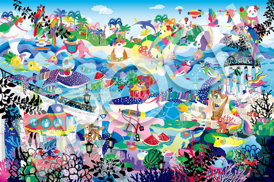 EPOCH 23-094S Jigsaw Puzzle Wherever You Are The Place Is My Paradise 2016 S-Pieces