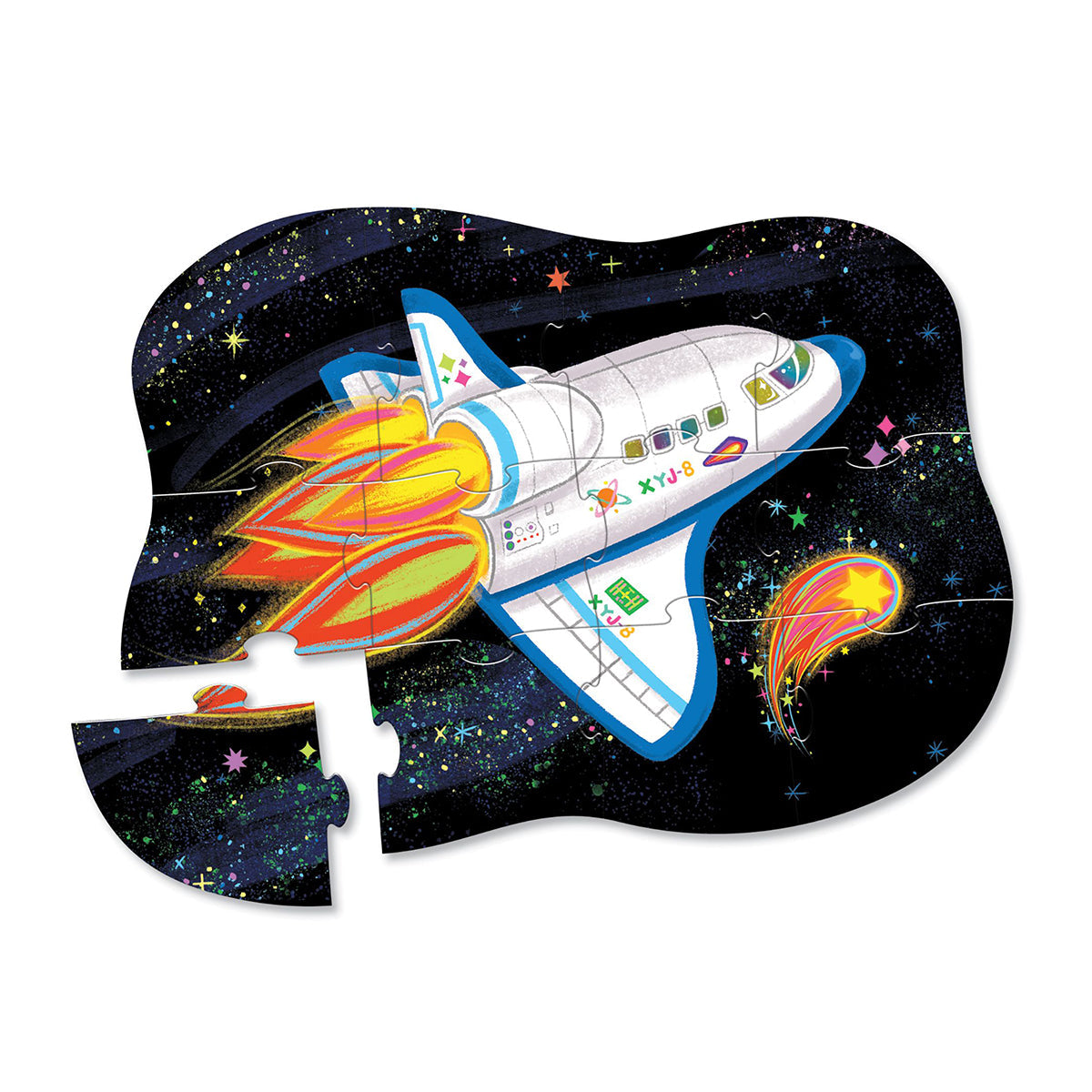 Crocodile Creek- Blast Off 12pc Mini Puzzle