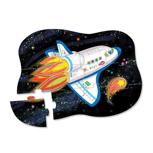 Crocodile Creek- Blast Off 12pc Mini Puzzle