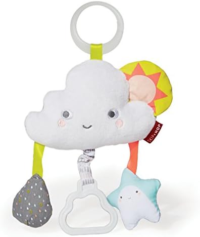 Skip Hop Baby Stroller Toy, Silver Lining Cloud Jitter, Cloud