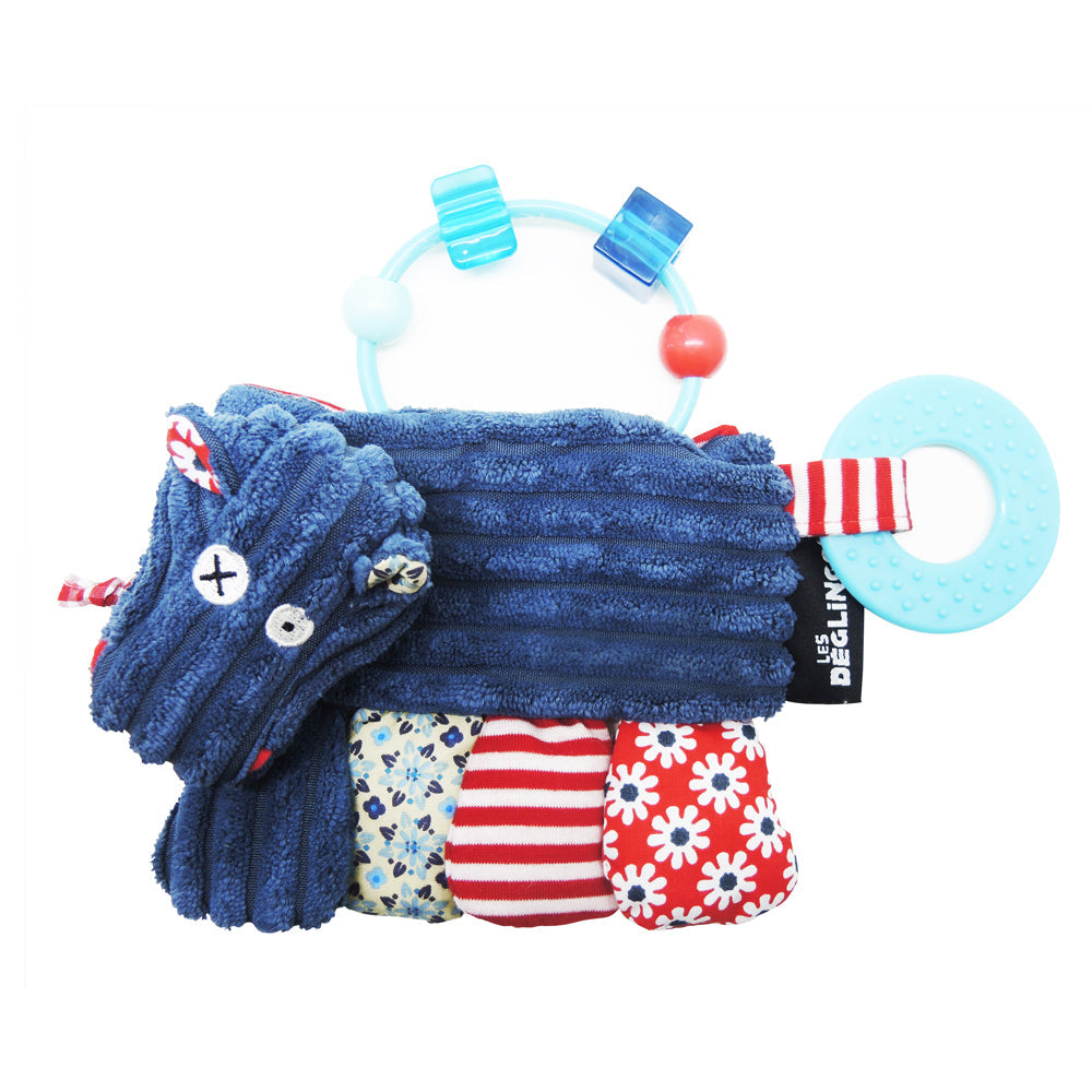 Les Deglingos Activity Rattle Hippipos The Hippo