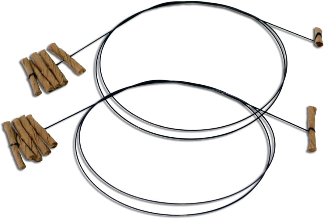 CAT DANCER Interactive Cat Toy - Fun and Fitness for Your Furry Friend - Engaging Paper Roll Attached with 30 Inches Flexible Spring Steel Wire for Playful Cats – 2 Pack