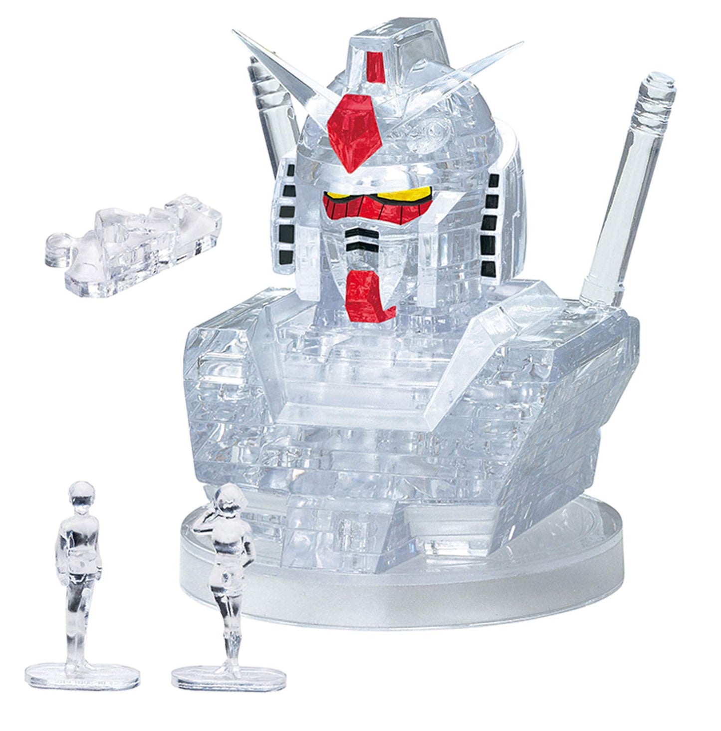 Beverly Crystal 3D Puzzle 50198 Rx-78-2 Gundam Clear Crystal Gundam Puzzles