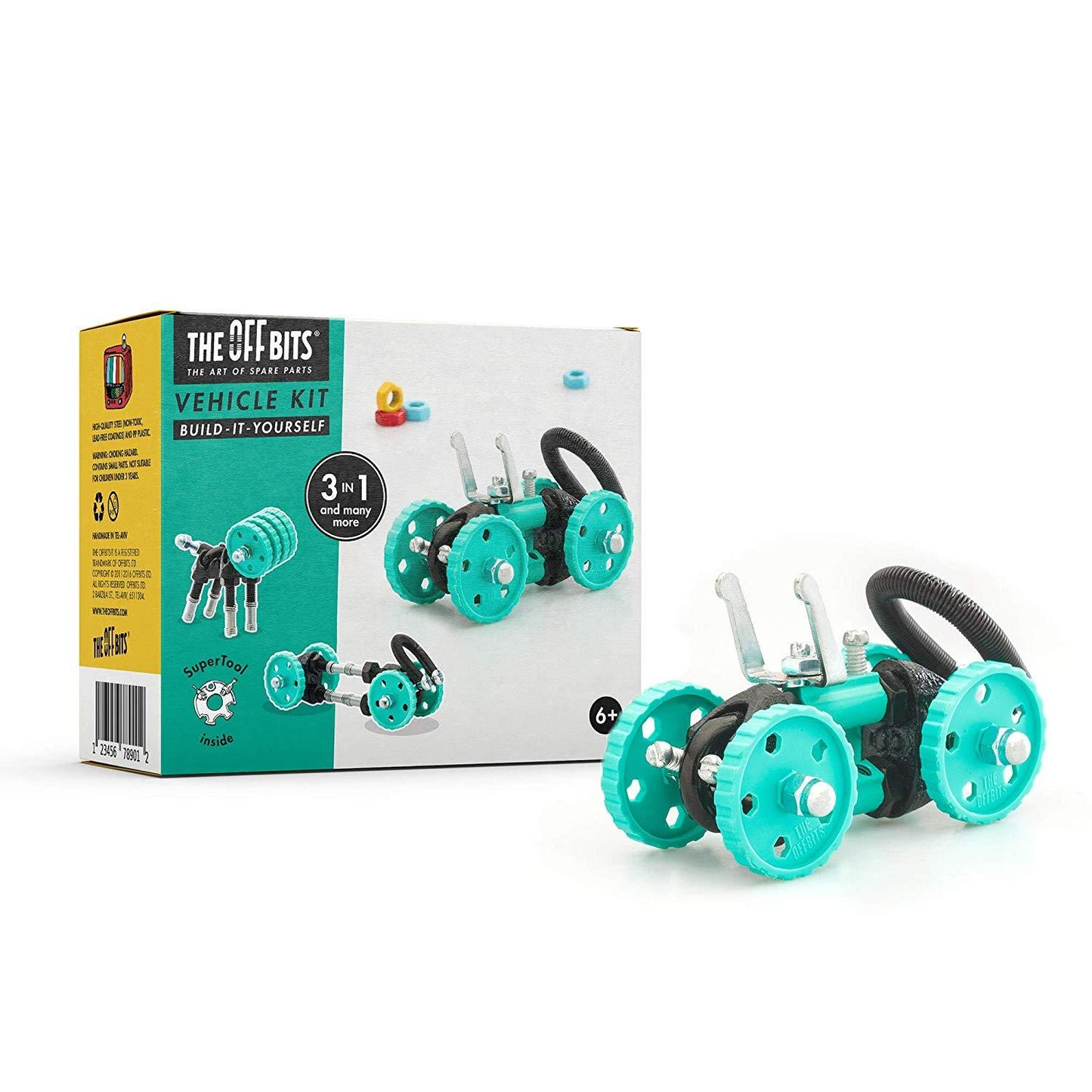 Fat Brain Toys OffBits Vehicle Green