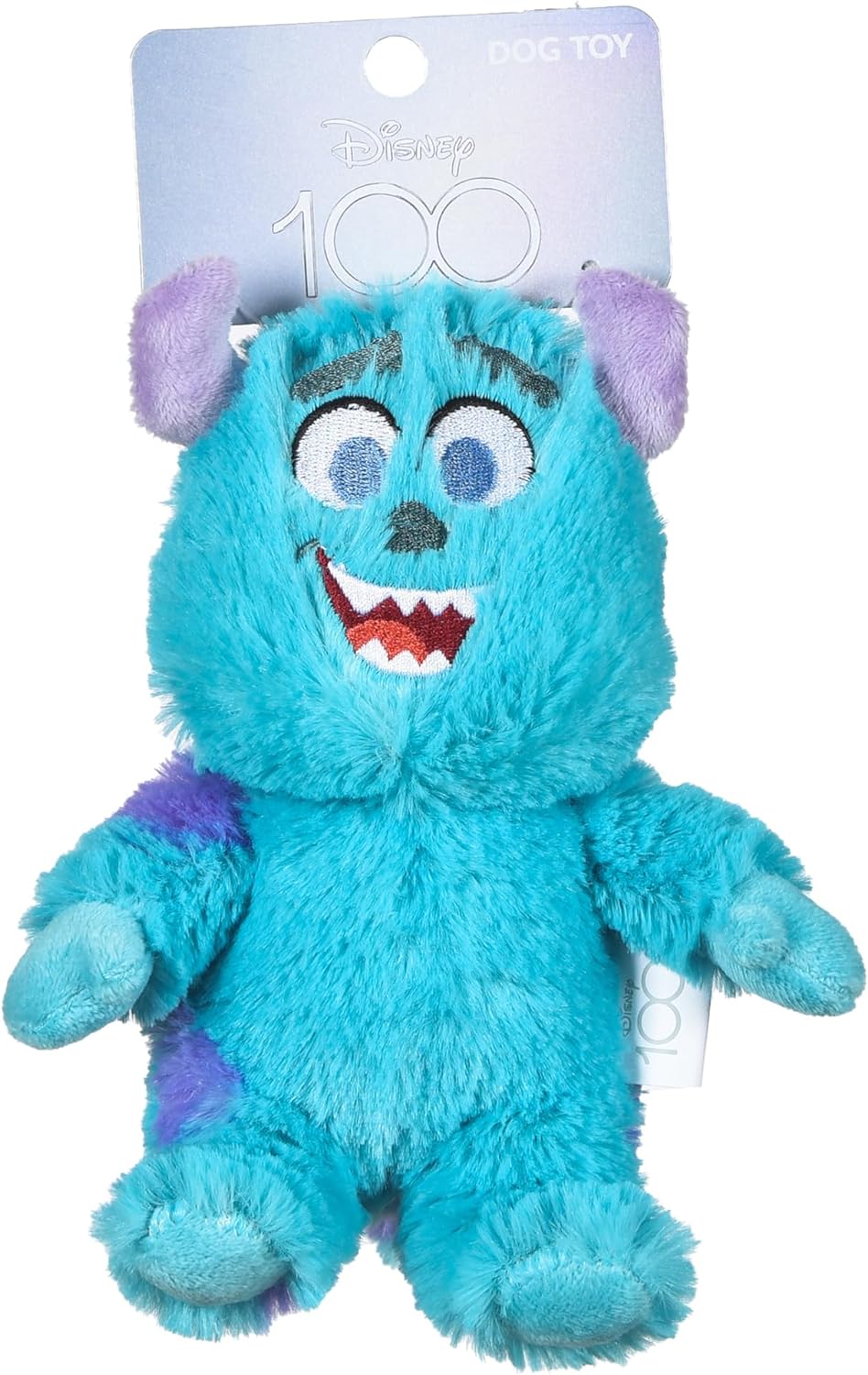 Pixar’s Sulley Plush Dog Toy 6in | Disney Pixar Dog Toys | Plush Toy for Dogs Inspired by Sulley from Pixar’s Monsters, Inc. with Squeaker