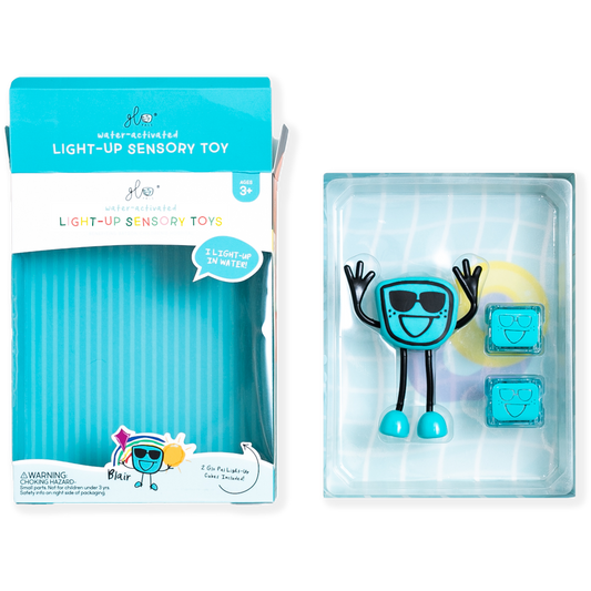 Glo Pals Blair Character with 2 Light-Up Cubes