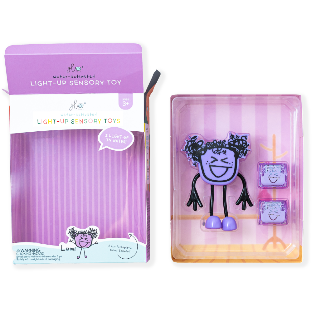 Glo Pals Lumi Character with 2 Light-Up Cubes