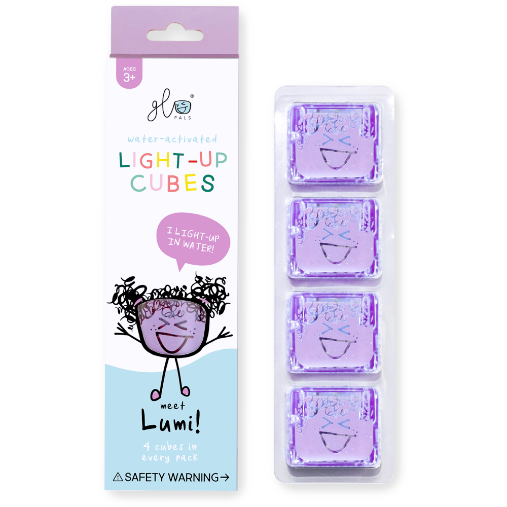 Glo Pals 4-Pack Purple (Lumi)