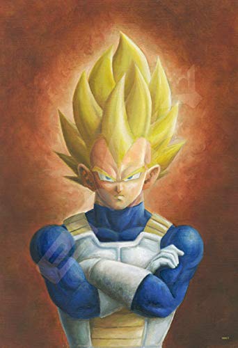 Ensky Jigsaw Puzzle 300-1509 Dragon Ball Z Portrait Vegeta (300 Pieces) Dragon Ball Puzzle