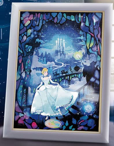 Jigsaw Puzzle Stained Art Passing Dreams (Cinderella) Gyutto 500 Pieces (Dsg-500-627)