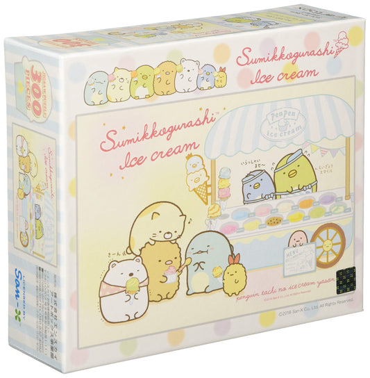Ensky Jigsaw Puzzle 300-1354 Sumikko Gurashi Penpen Ice Cream (300 Pieces) Sumikko Puzzle
