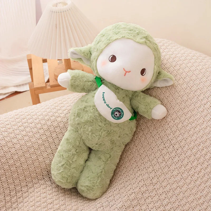 Kawaii 30/45CM Hot Sale Lamb Doll Creative Animal Super Soft Stuffed Toy Home Decor Funny Kid Birthday Christmas Birthday Gift ShopOnlyDeal