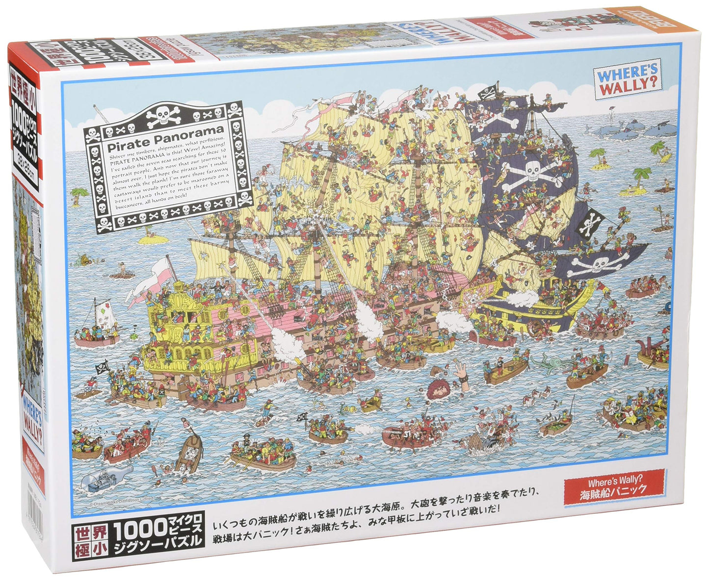 BEVERLY Jigsaw Puzzle M81-724 Where'S Wally? Pirate Ship 1000 S-Pieces