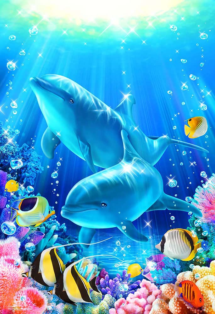 BEVERLY 83-122 Jigsaw Puzzle Dolphin Smile 300 Pieces