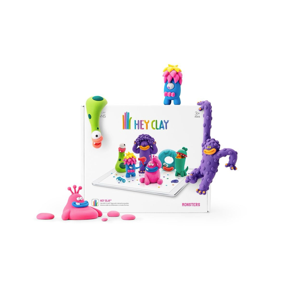 Fat Brain Toys Hey Clay - Monsters