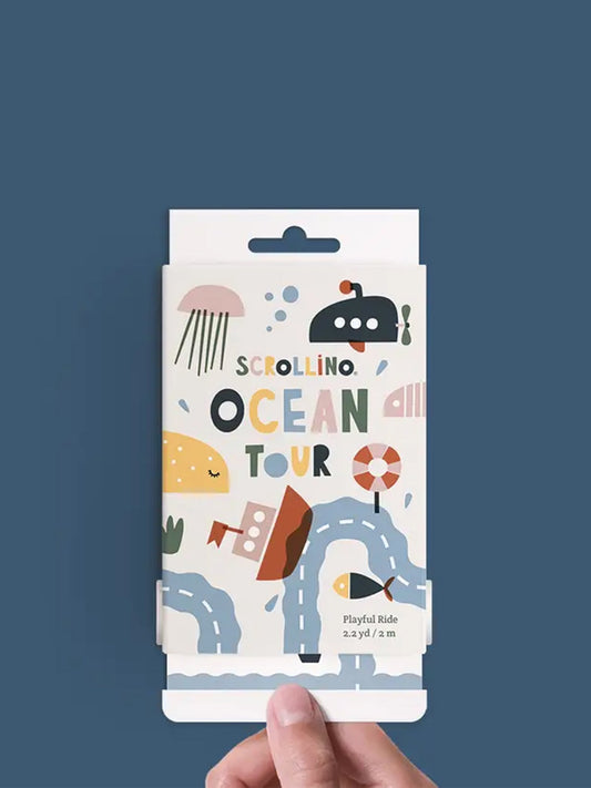 Creative Scrolling Coloring Book