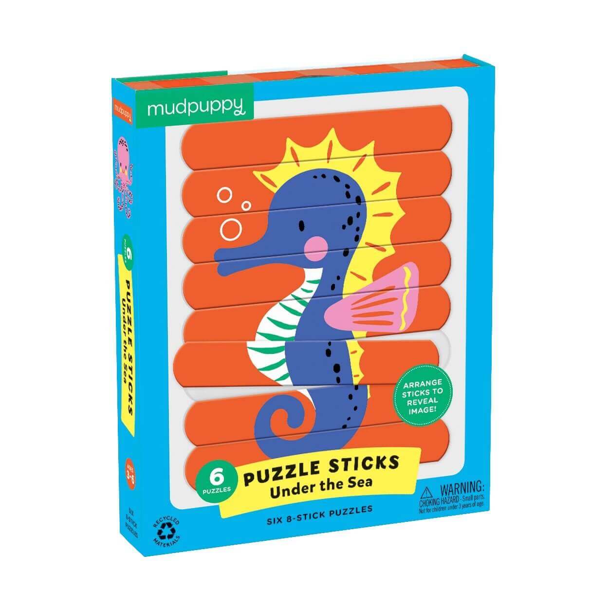 Mudpuppy Puzzle Sticks Under the Sea