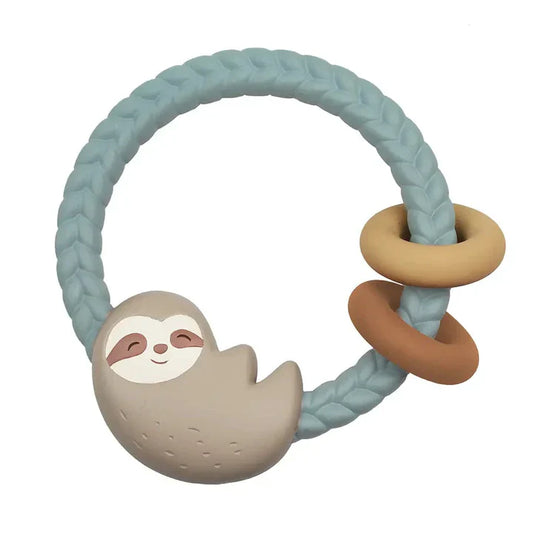 Rattle Silicone Teether Toy