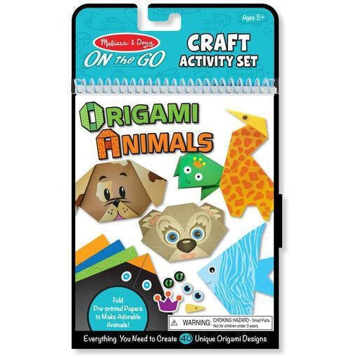 Melissa & Doug On-The-Go-Crafts Origami Animals