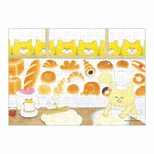 108pc Maggie Watt Noraneko Gundan Pan Kojo Jigsaw Puzzle 18.2x25.7cm