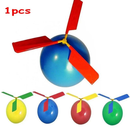 Helicopter Balloon 10pcs  Portable Outdoor Playing Flying Ballon Toy Birthday Party Decorations Kids Gift Party Supplies Globos ShopOnlyDeal