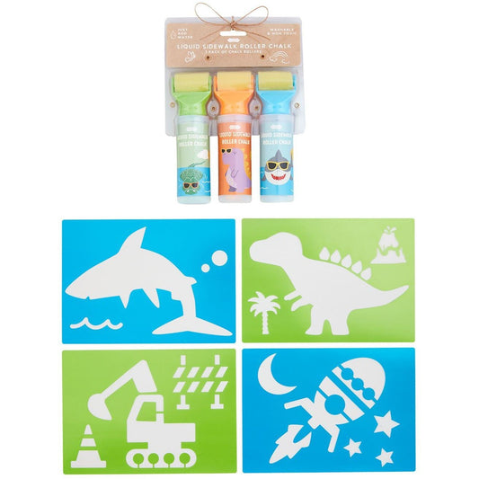 Mud Pie Boy Roller Chalk Paint Set