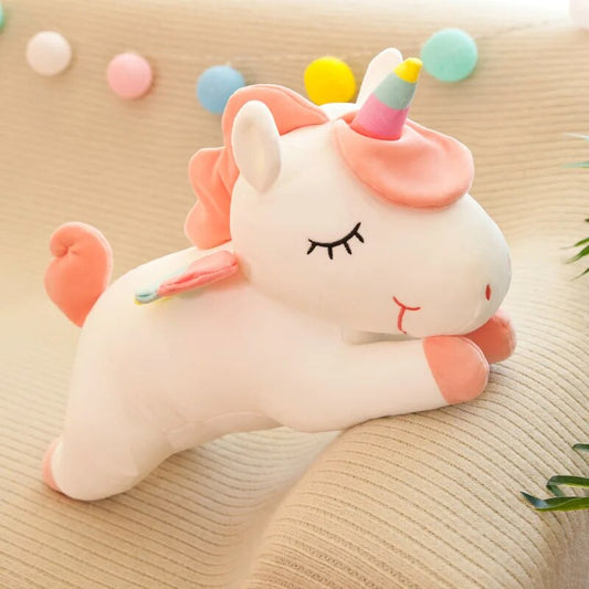 Kawaii Unicorn Plush Toys Soft Stuffed Dolls Animal Horse Pillow Cousion For Girls Birthday Gift Kids Toy ShopOnlyDeal
