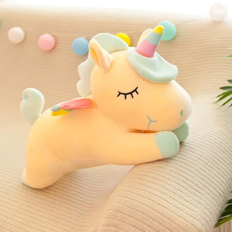 Kawaii Unicorn Plush Toys Soft Stuffed Dolls Animal Horse Pillow Cousion For Girls Birthday Gift Kids Toy ShopOnlyDeal