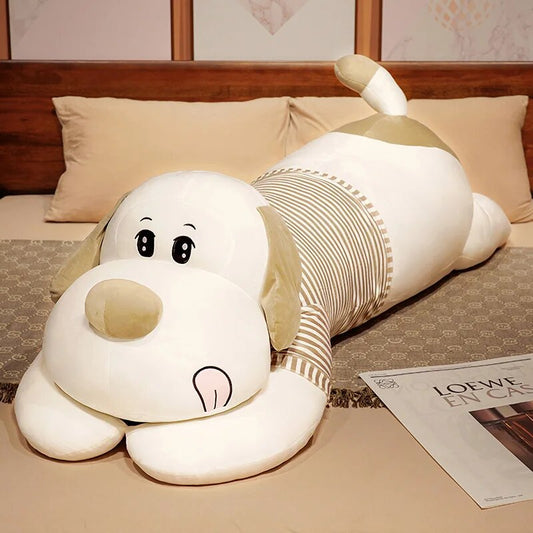 Giant Plush Toy Sleeping Dog Stuffed Puppy Dog 1pc 60/90/110CM Soft Animal Toy Soft Pillow Baby Girls Birthday Gift ShopOnlyDeal