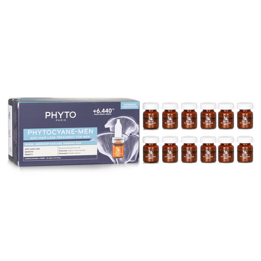 Phyto PhytoCyane Anti-Hair Loss Treatment (For Men)  12x3.5ml/0.11oz