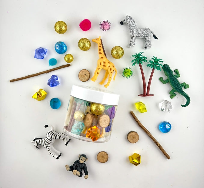 Art of Dough Sensory Jar
