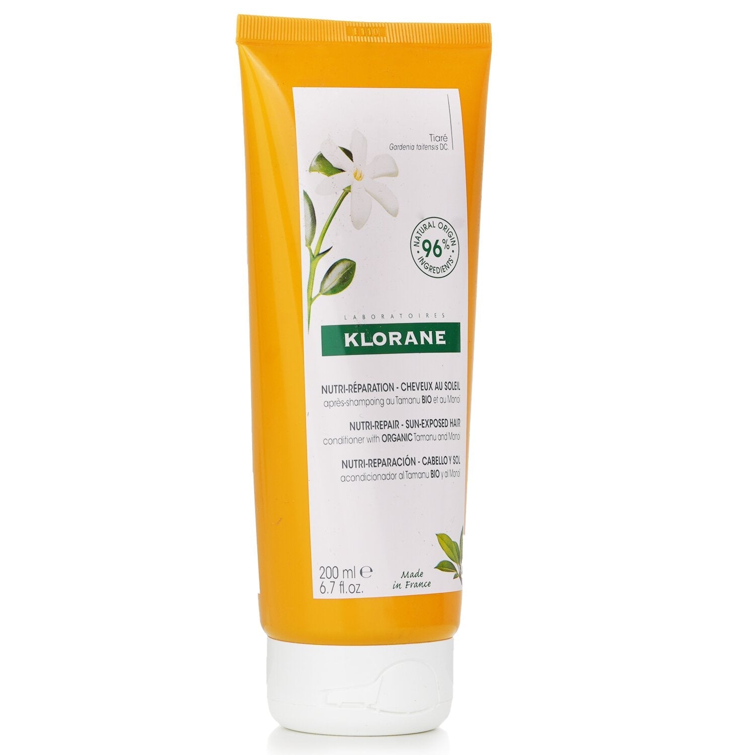 Klorane Conditioner with Organic Tamanu and Monoi (Nutri Repair Sun Exposed Hair)  200ml/6.7oz
