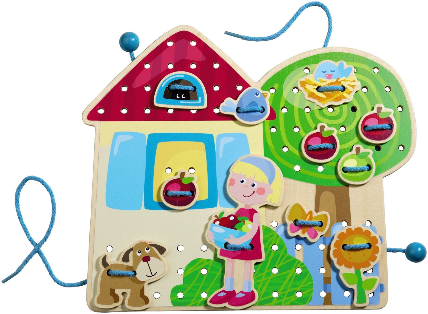 Haba Greta's Garden Lodge Threading Game