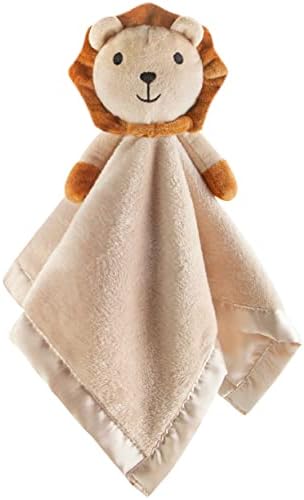 Pro Goleem Loveys for Babies - Soft Security Blanket Baby Snuggle Toy Newborn Stuffed Animals Baby Gifts for Boys and Girls, Lion 16 Inch