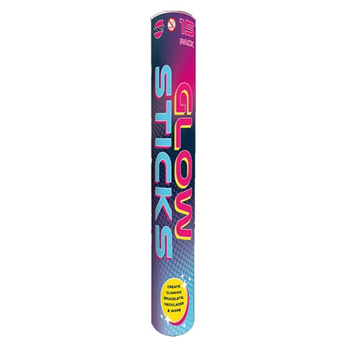 Hoot Ultra-glo Glow Sticks 15 Pack