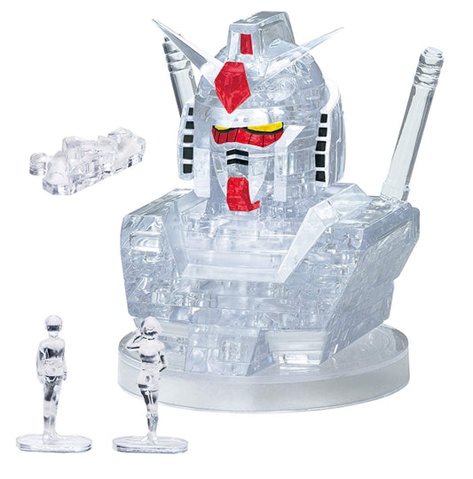 Beverly Crystal 3D Puzzle 50198 Rx-78-2 Gundam Clear Crystal Gundam Puzzles