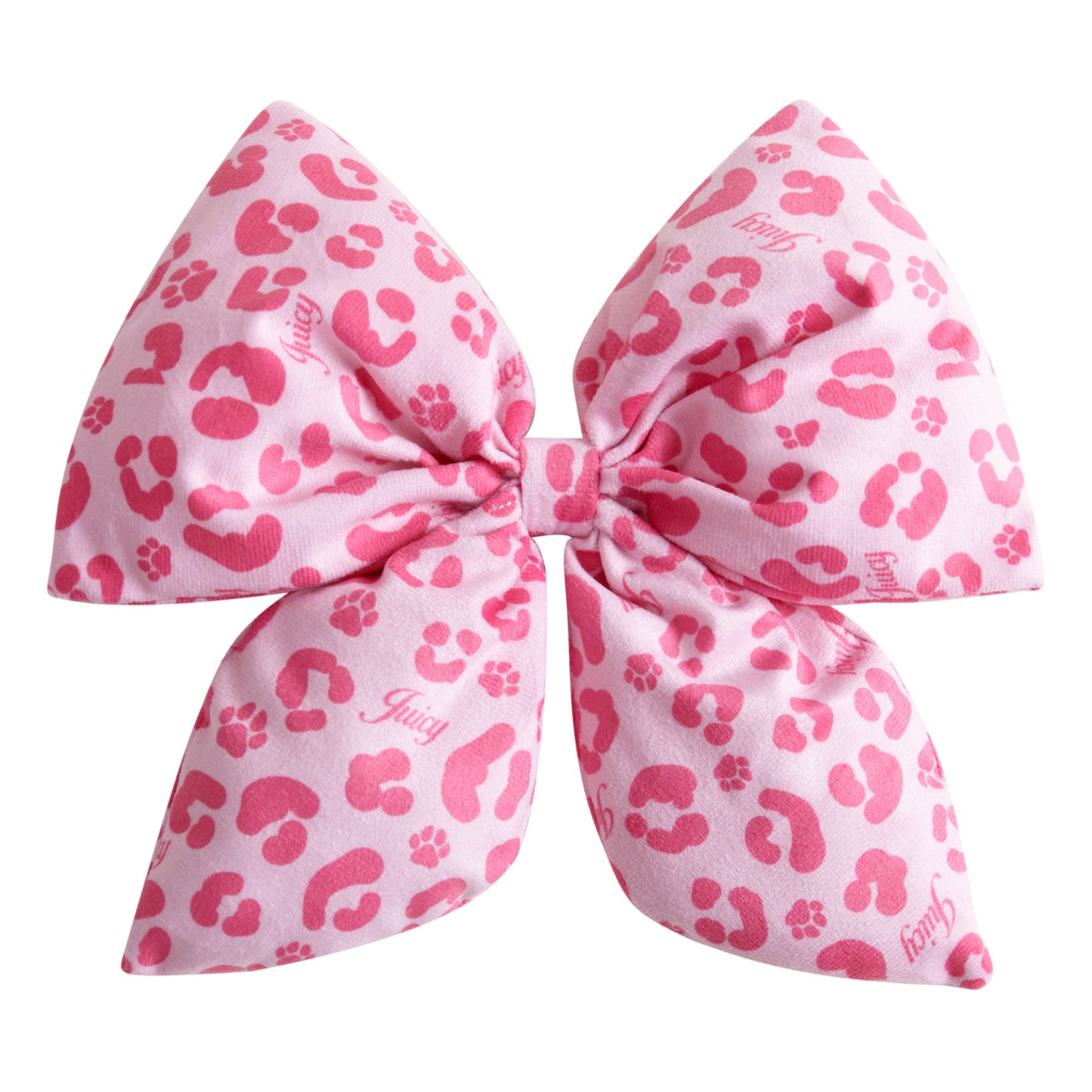 Leopard Bow Squeaky Pet Toy - Juicy Couture