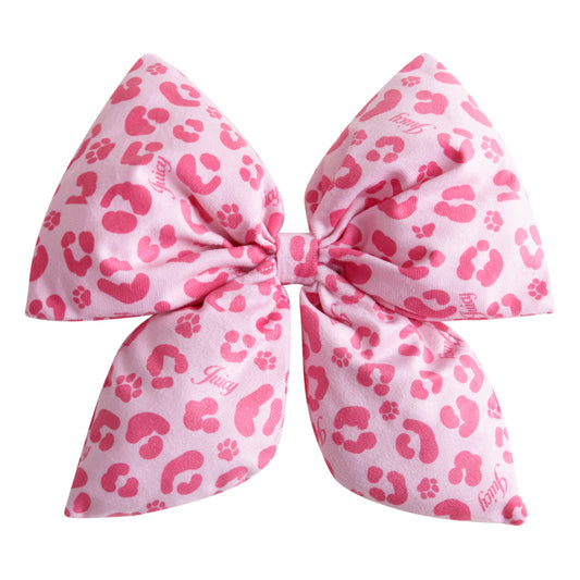 Leopard Bow Squeaky Pet Toy - Juicy Couture