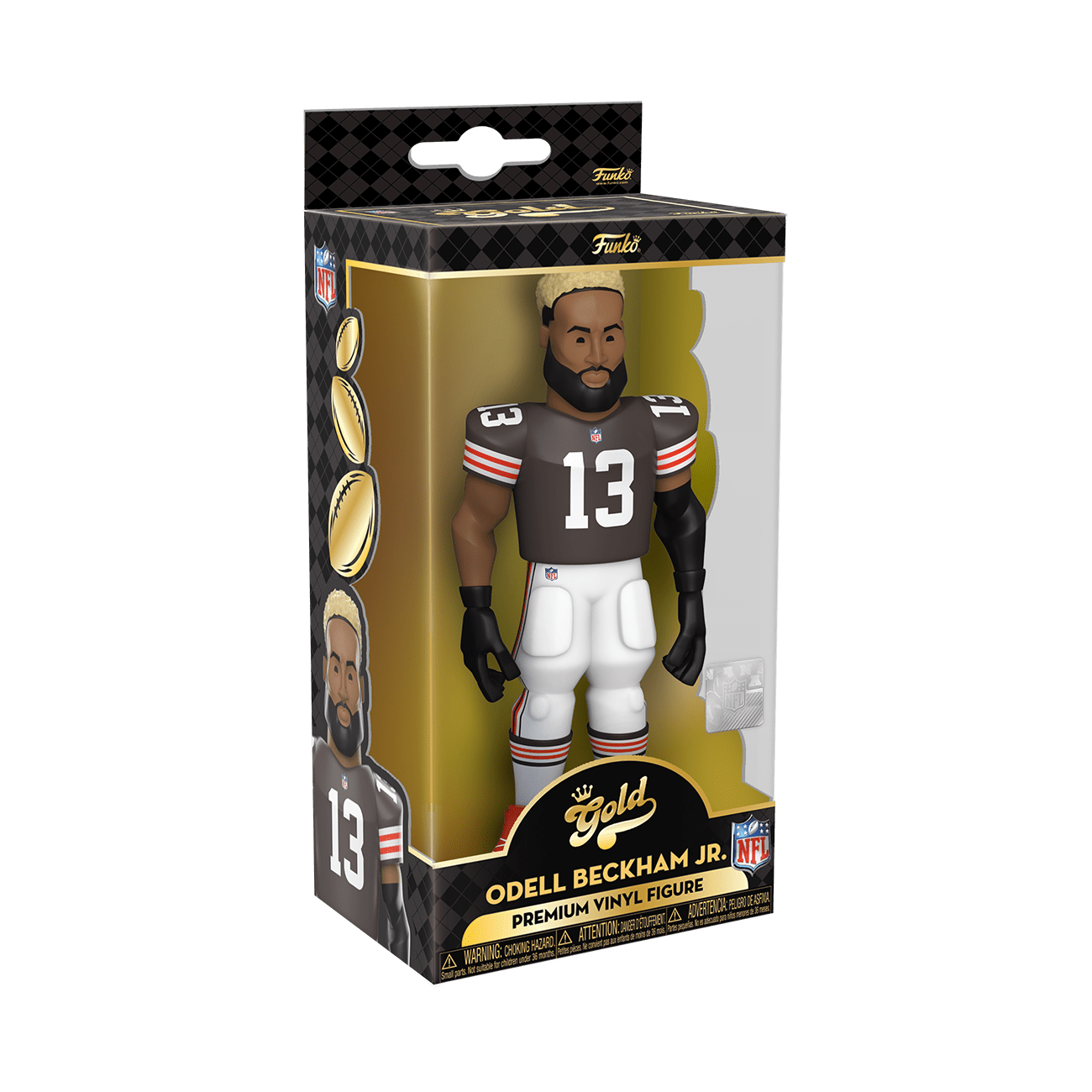 NFL Browns - Odell Beckham Jr. (Home Uni) Vinyl Figure