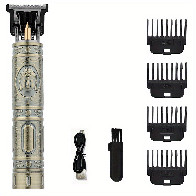 New Electric Hair Clipper T9: Professional Hair Cutting & Styling with Precision & Ease!
