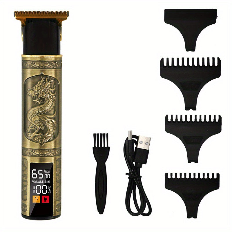 New Electric Hair Clipper T9: Professional Hair Cutting & Styling with Precision & Ease!