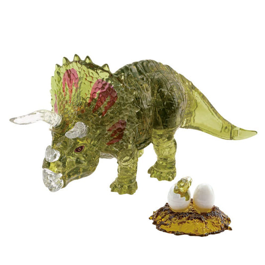 Beverly 61 Piece Crystal Puzzle Trikeratops Green 50286
