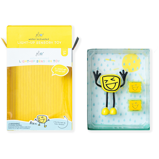 Glo Pals Alex Character with 2 Light-Up Cubes