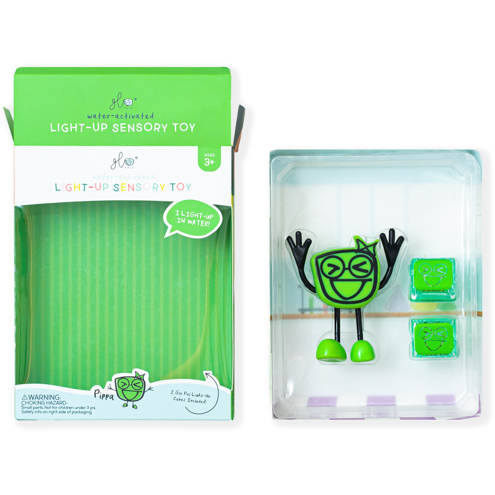 Glo Pals Pippa Character with 2 Light-Up Cubes