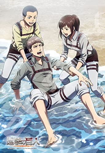 Ensky 300-1781 Jigsaw Puzzle Attack On Titan Feel Of The Sea (300 Pieces) Japanese Puzzle