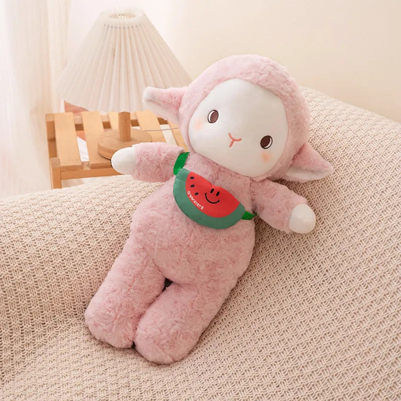 Kawaii 30/45CM Hot Sale Lamb Doll Creative Animal Super Soft Stuffed Toy Home Decor Funny Kid Birthday Christmas Birthday Gift ShopOnlyDeal