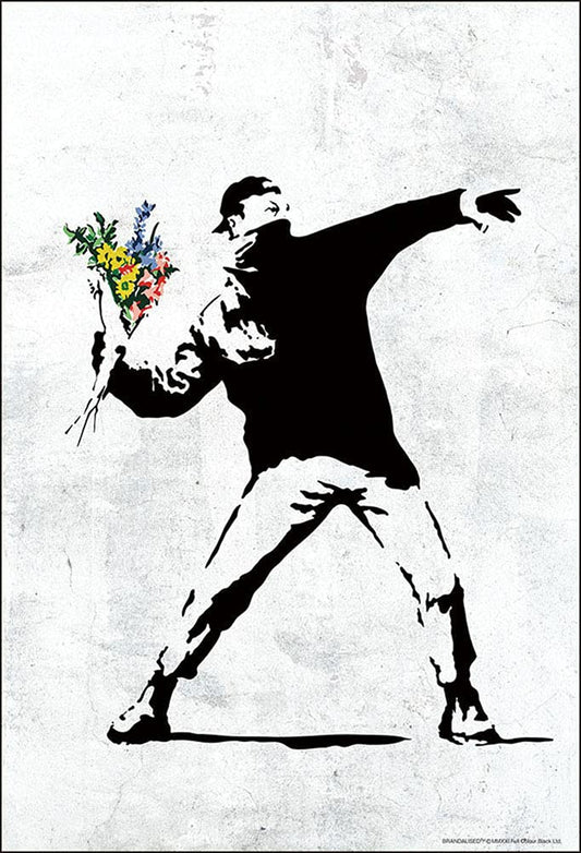 BEVERLY 83-110 Jigsaw Puzzle Banksy Flower Bomber 300 Pieces