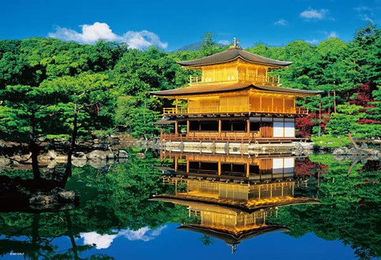 [Made In Japan] Beverly 300 Piece Jigsaw Puzzle Kinkakuji (26 X 38 Cm) 33-211